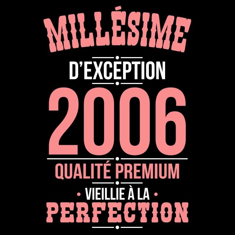 2006 – Millésime d’exception – Qualité premium
