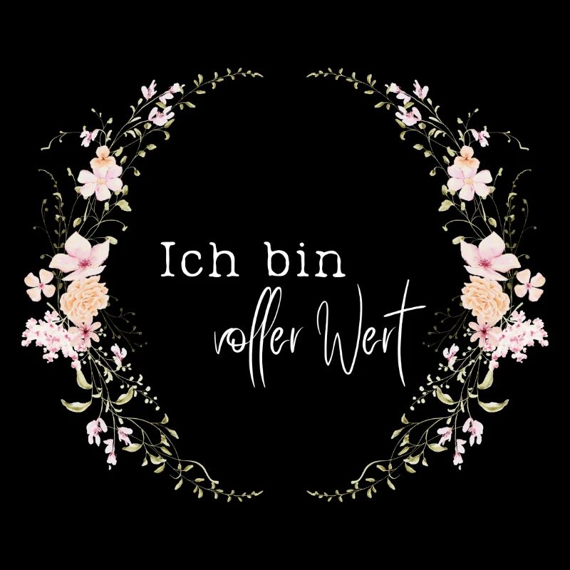 I Am Full Value - Flower Wreath - For Birth