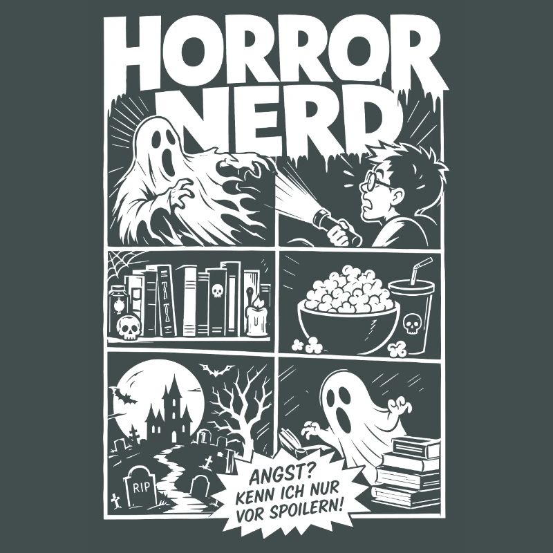 Horror Nerd Comic Spoiler Angst