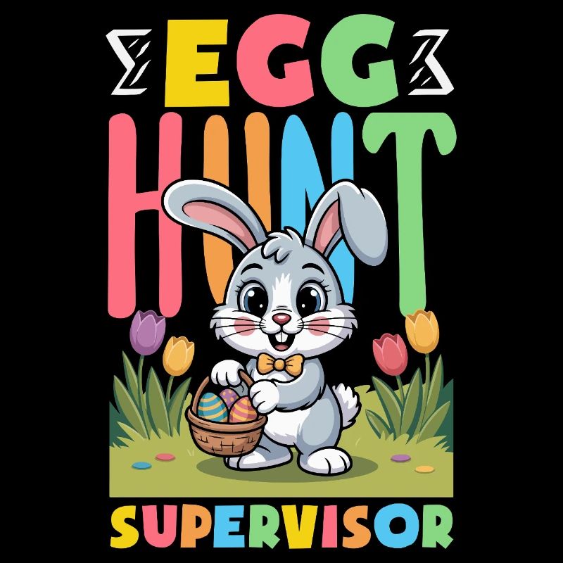 Happy Easter Sweet Easter Bunny Egg Hunt Easter Eggs