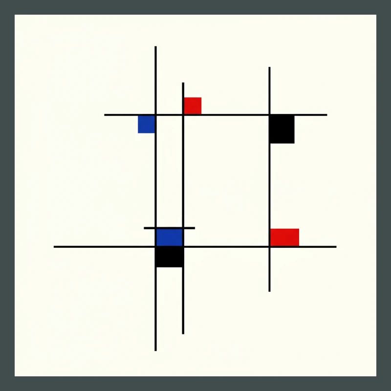 Abstract Design Line and Colors