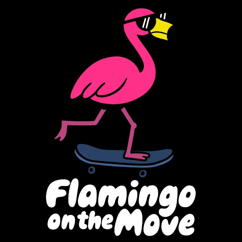 Flamingo on the Move Skate