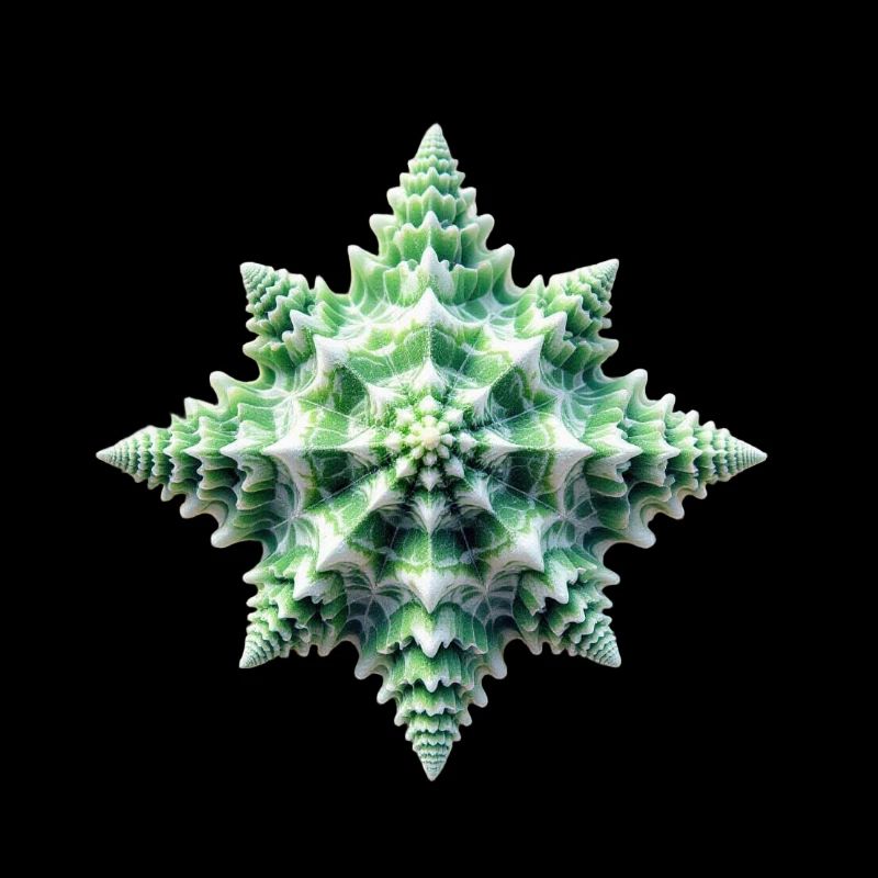 Coque étoile verte