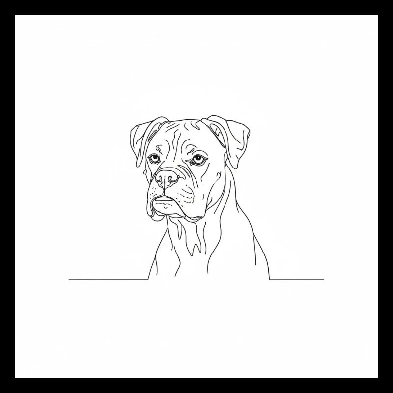 Boxer Hund
