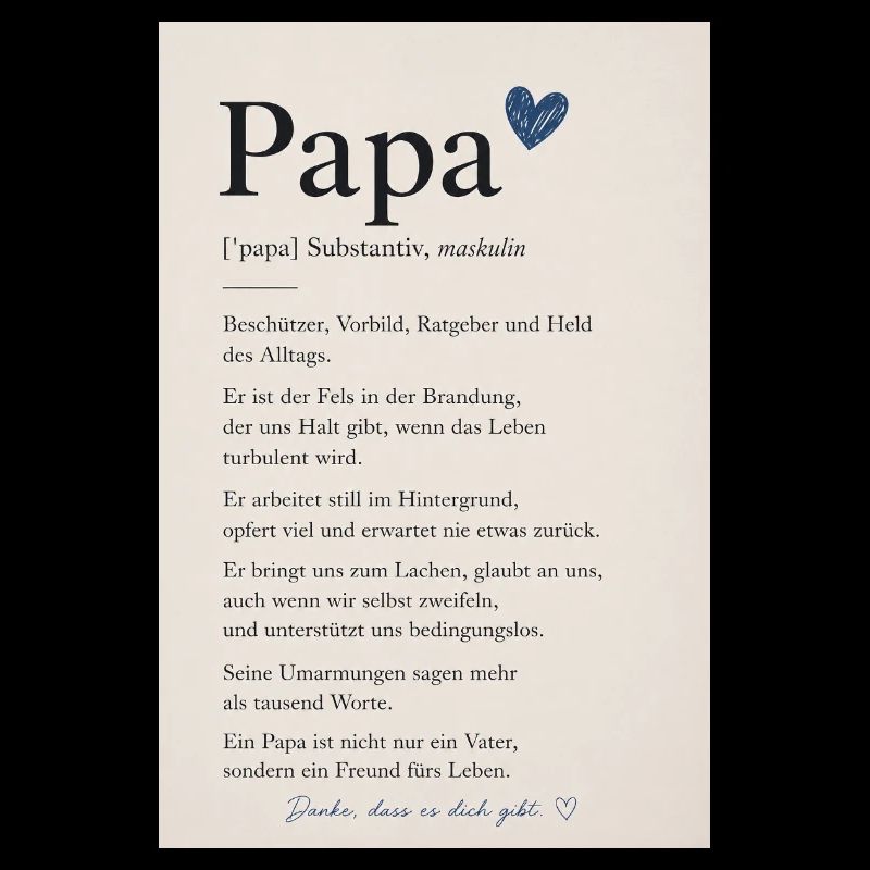 Danke Papa
