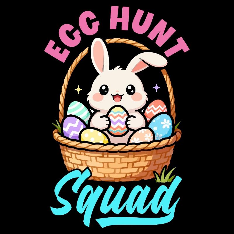 Happy Easter Sweet Easter Bunny Egg Hunt Easter Eggs