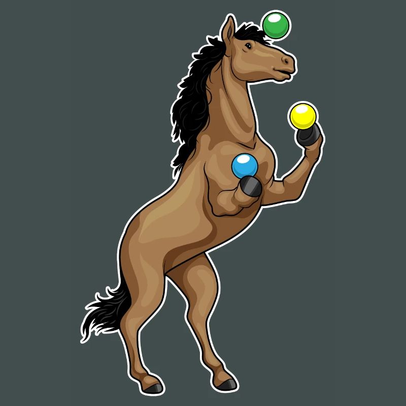 Jongleur de cheval