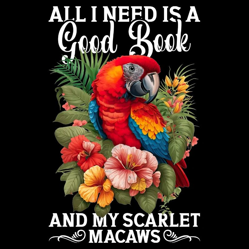 Scarlet Macaws Scharlachroter Ara Design