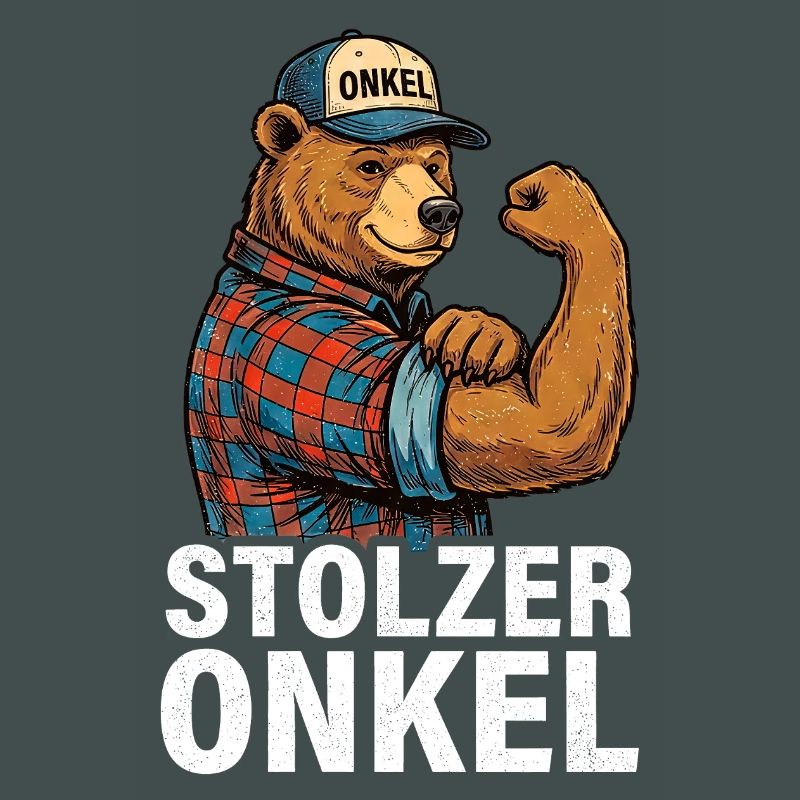 Stolzer Onkel Bär