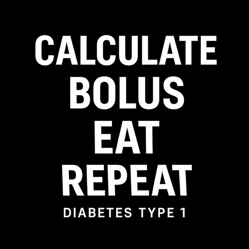 Calculer Bosul Eat Repeat White - Diabète de type 1