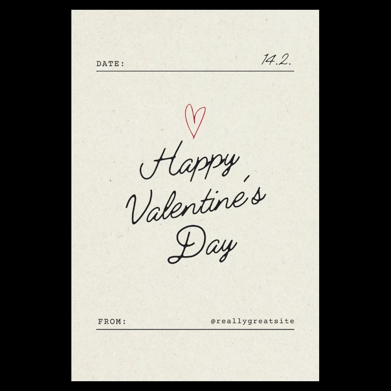 Frohen Valentinstag, Liebe