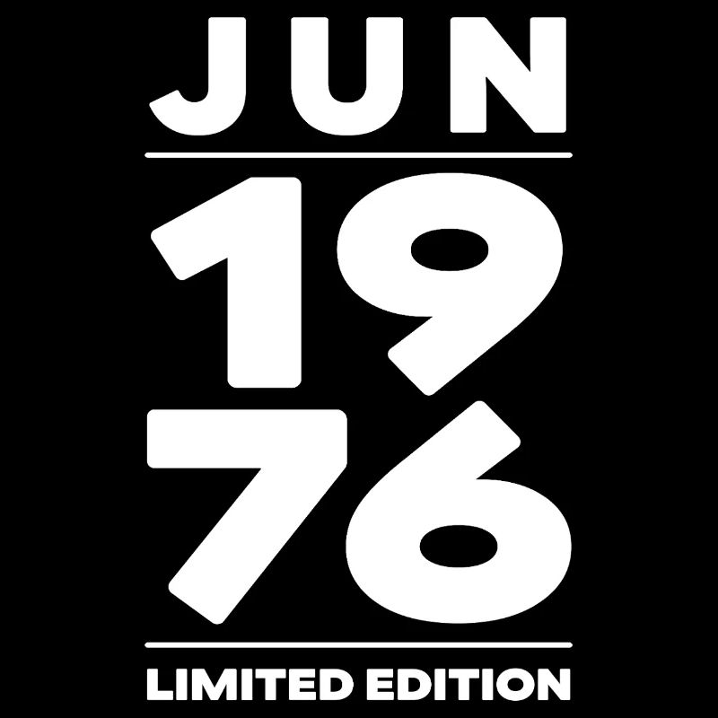 Limited Edition Juni 1976 Geburtstag Geschenk