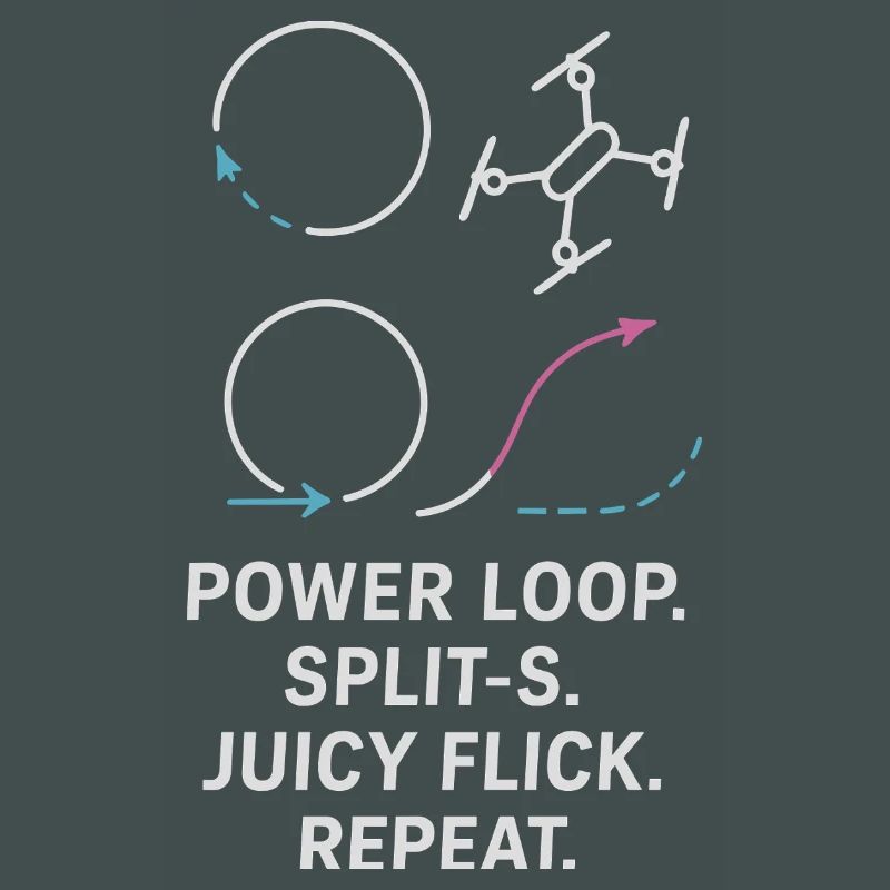 Power Loop Split-S Juicy Flick Repeat