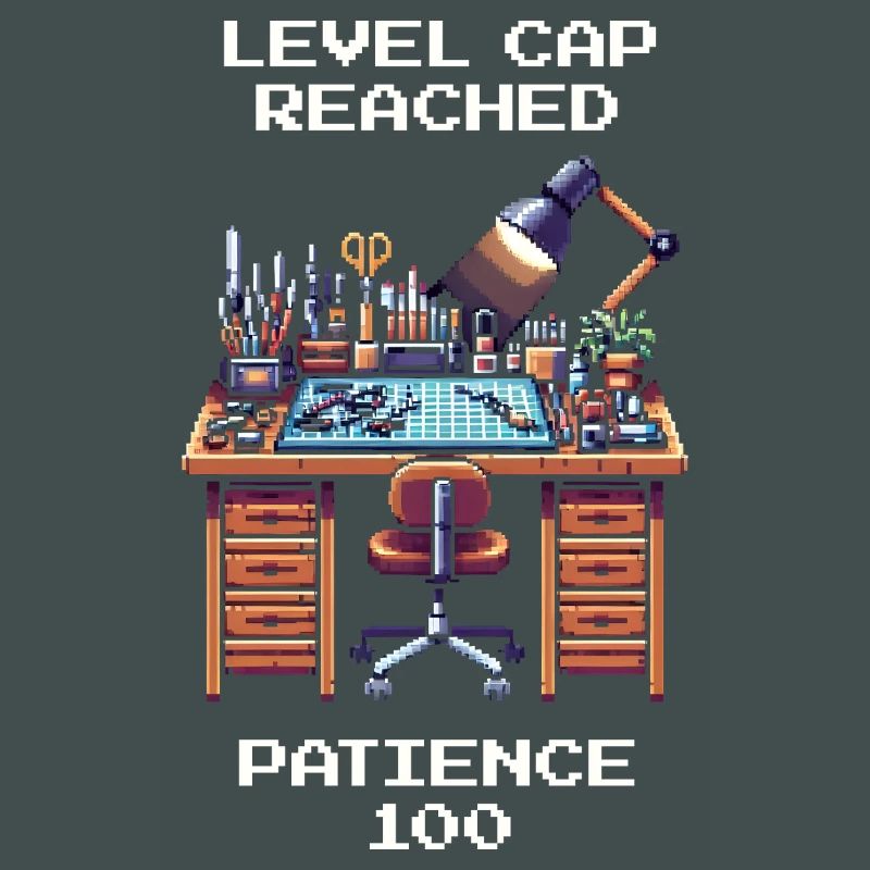Level cap reached: Patience 100 | Model making