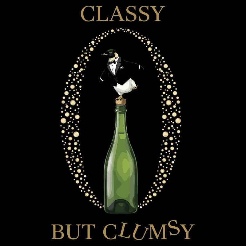 Classy Clumsy Penguin
