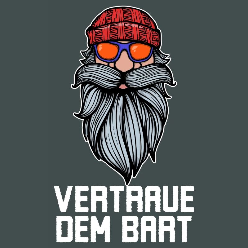 Humorvoll Bart Ziegenbart Statement Bartfrisur