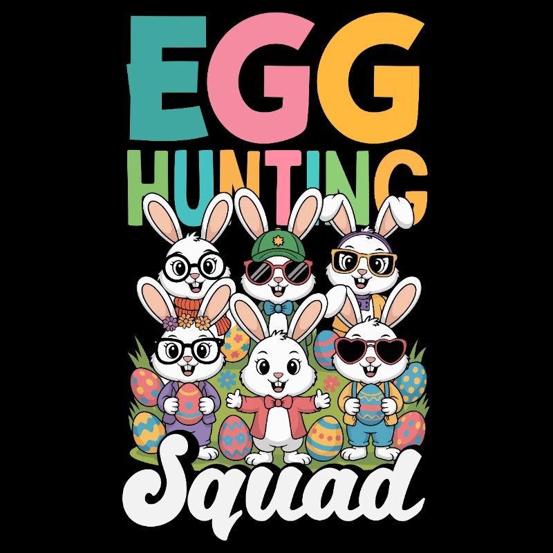 Happy Easter Sweet Easter Bunny Egg Hunt Easter Eggs