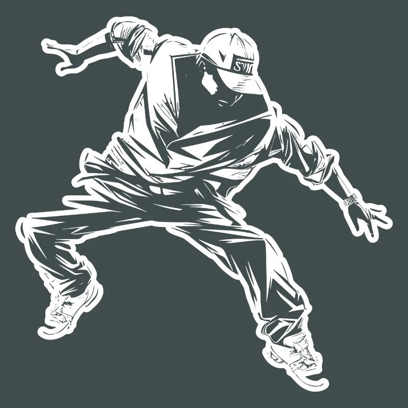 Breakdance Drawing
