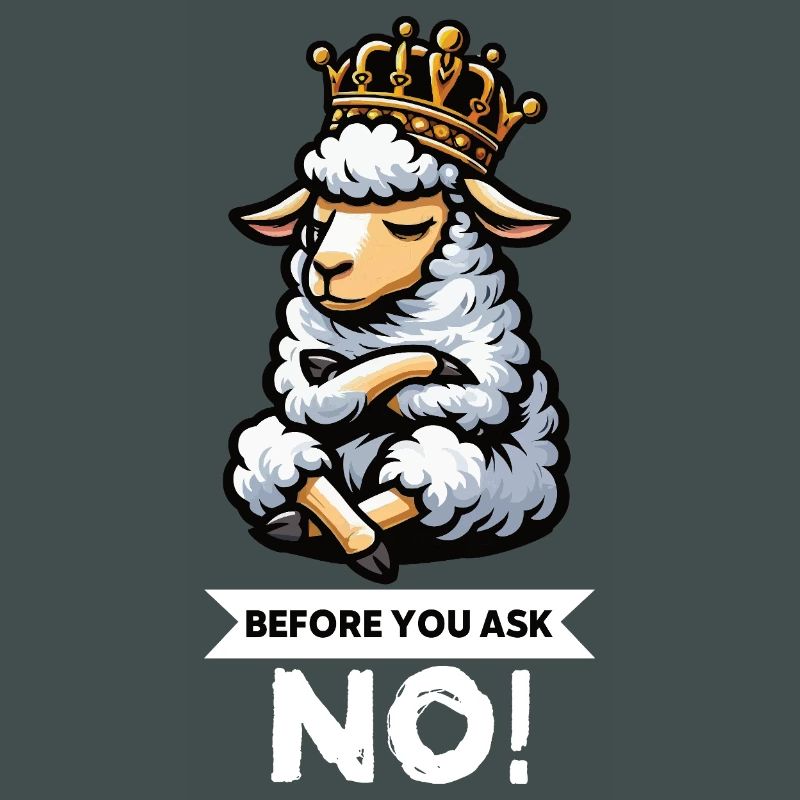 Before You Ask Schaf Schafe Schäfer Schafhalter 