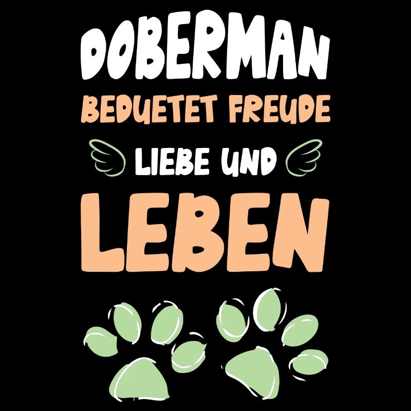 Dobermann Liebe Leben