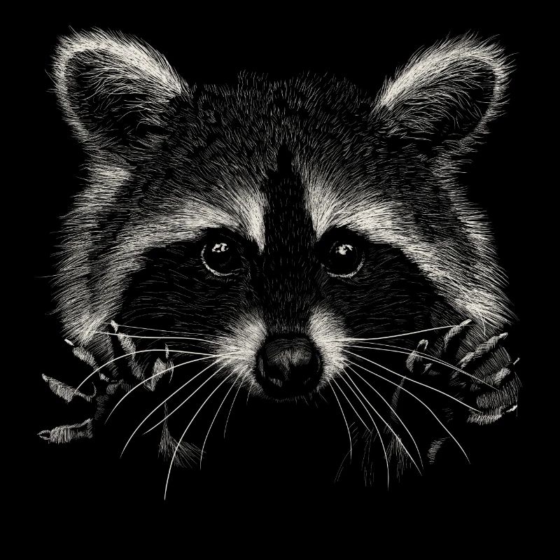 Waschbär
