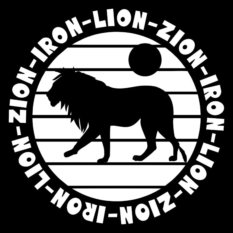 Iron Lion Zion Rastafari Reggae Löwe