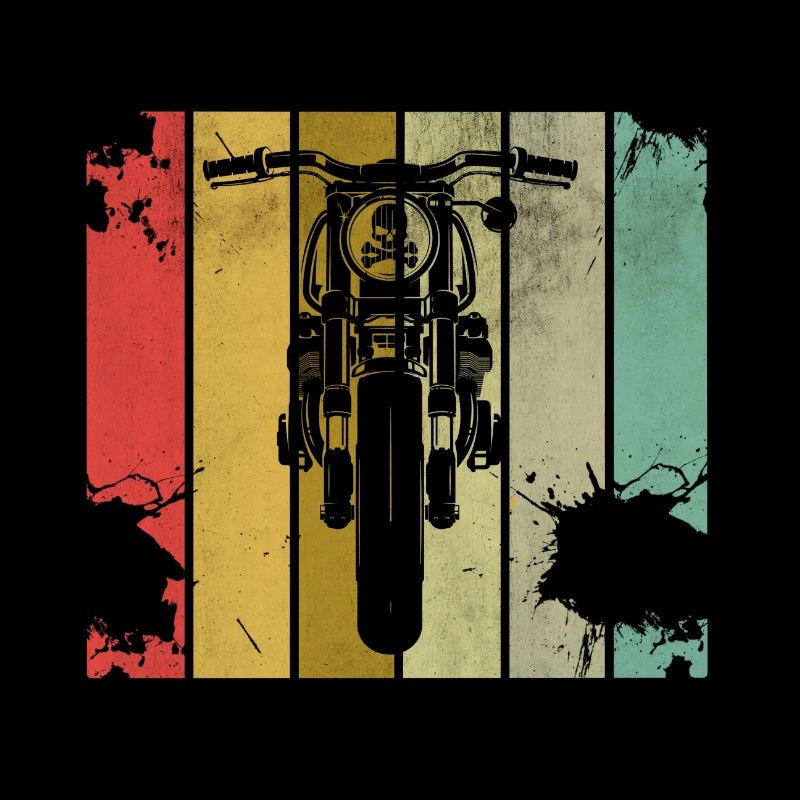Motorcycle Biker Retro
