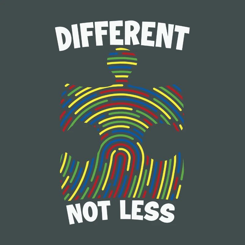 Diffirent pas moins d’autisme conscient de l’adn