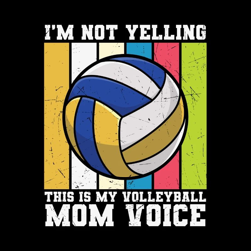 C’est ma voix de maman de volleyball