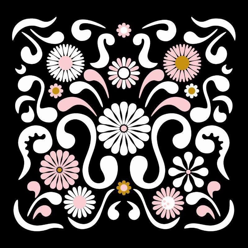 Fête des fleurs l Blanc, Rose et Jaune