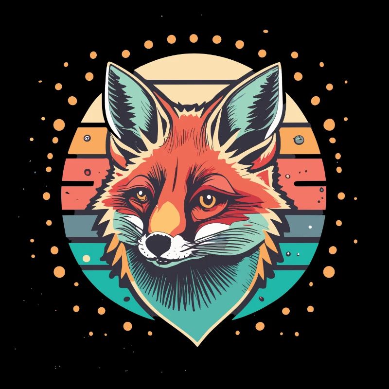 Foxy Retro Sunset