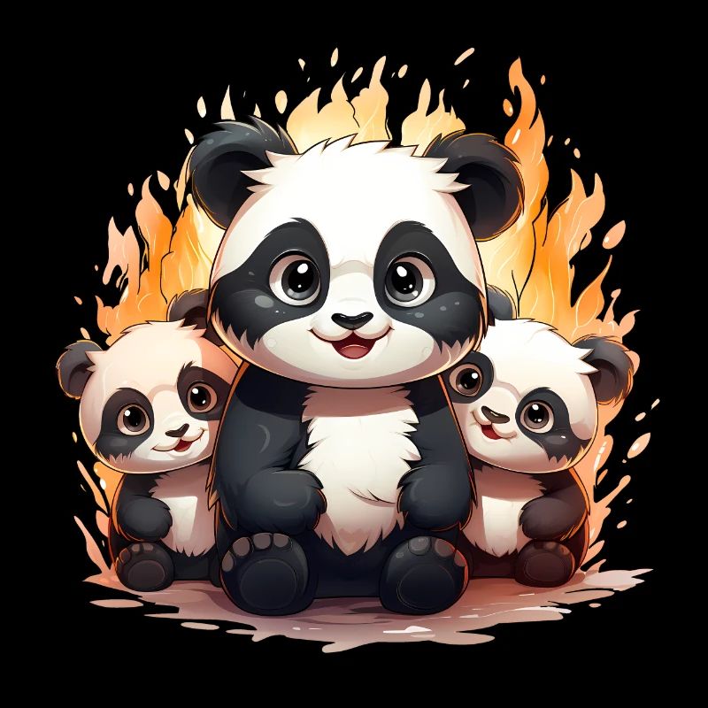 Baby panda squad