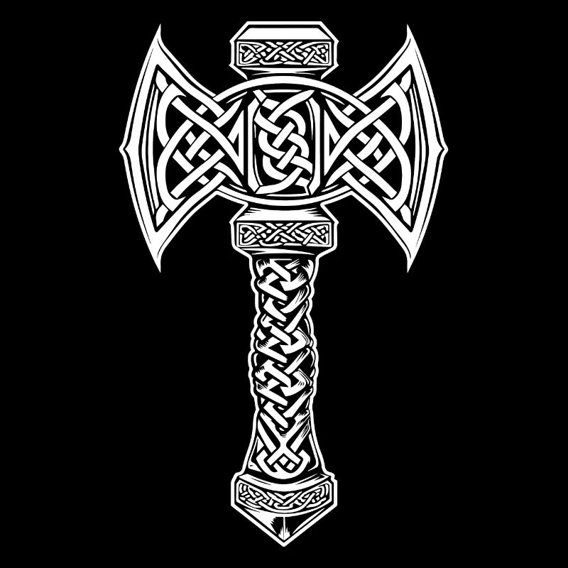 Mjöllnir Wikinger-Symbol