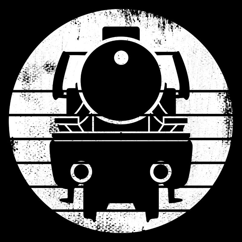 Steam Locomotive Drawing