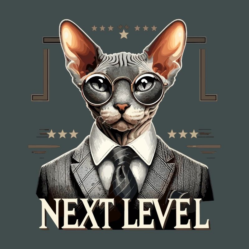 Cornish Rex Suit Next Level Cat Gift