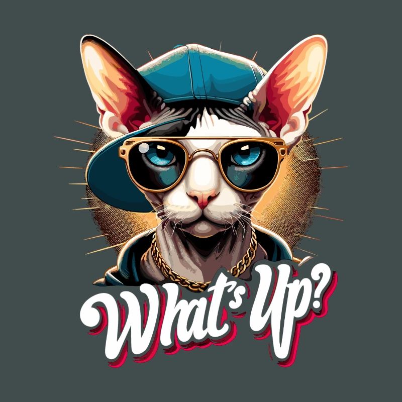 Cornish Rex What’s Up Cat Gift