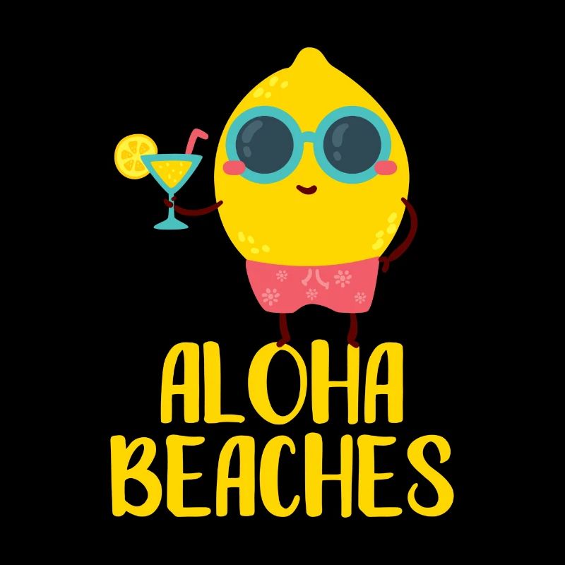 Escapade à la plage Cool Lemon Aloha