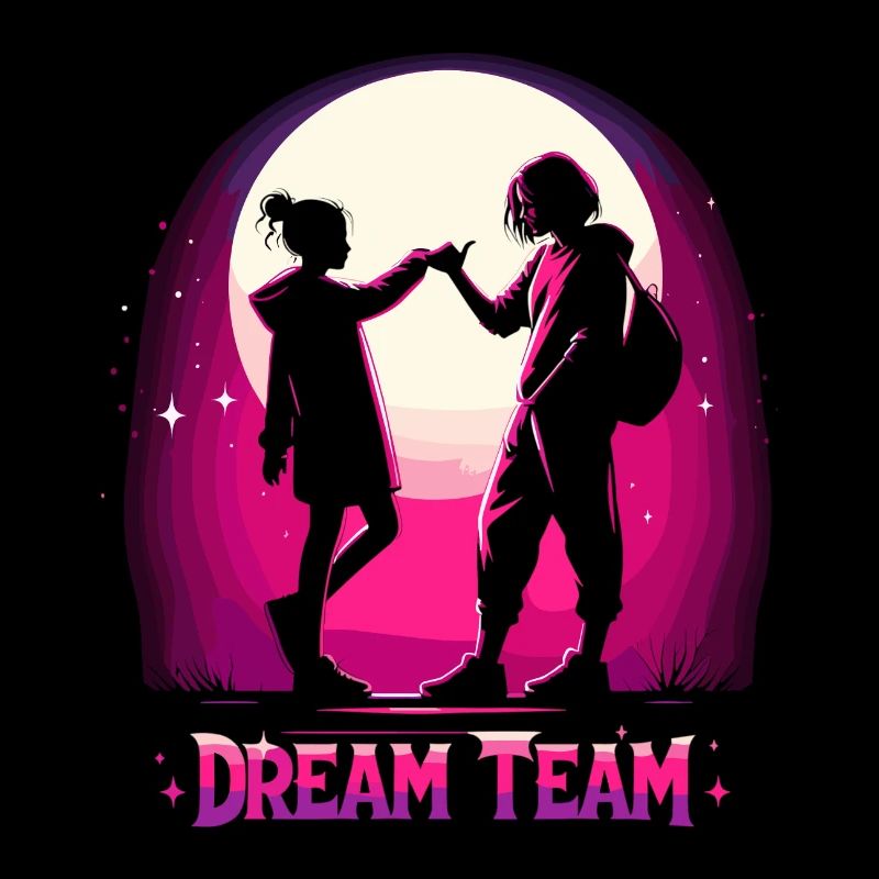 Mutter und Tochter cooles Traumteam Team Geschenk