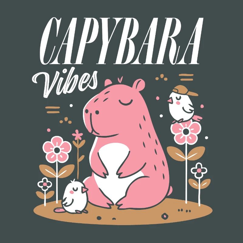 Entspannte Capybara-Vibes