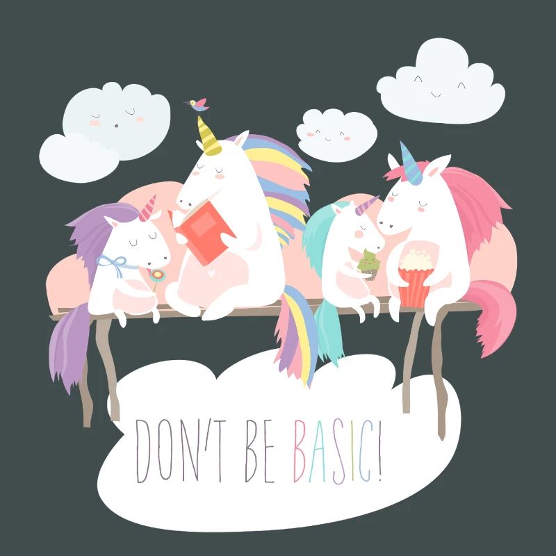 Einhorn don't be basic statement