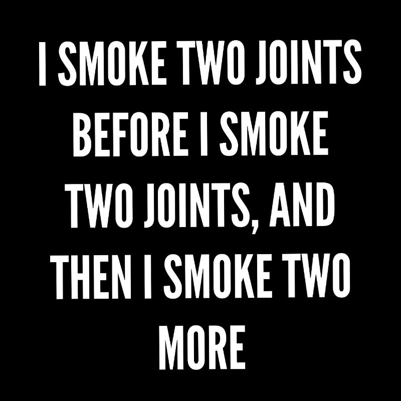 Zwei Joints Vor Dem Nächsten