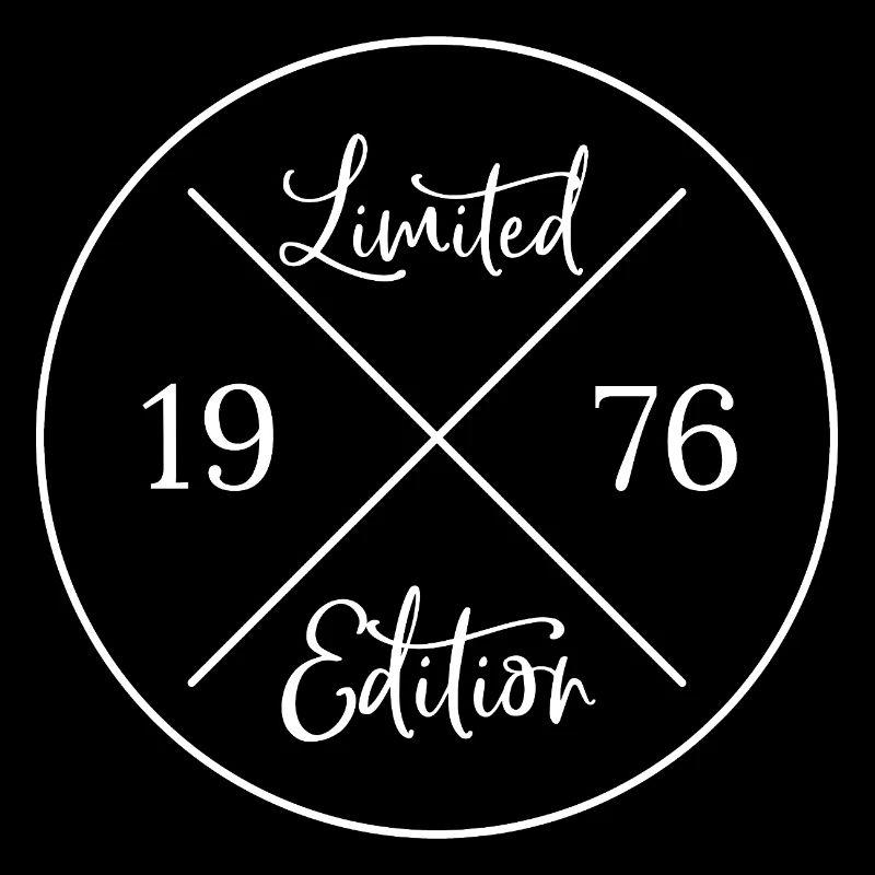 Limited edition 1976 - Geschenk 50. Geburtstag