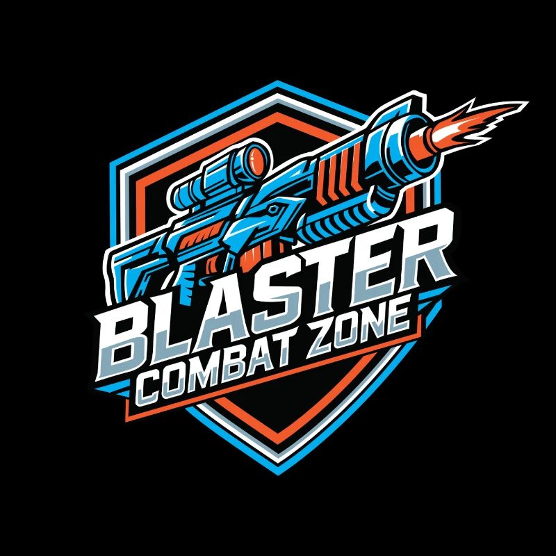 Blaster Combat Zone – Logo-Farbe