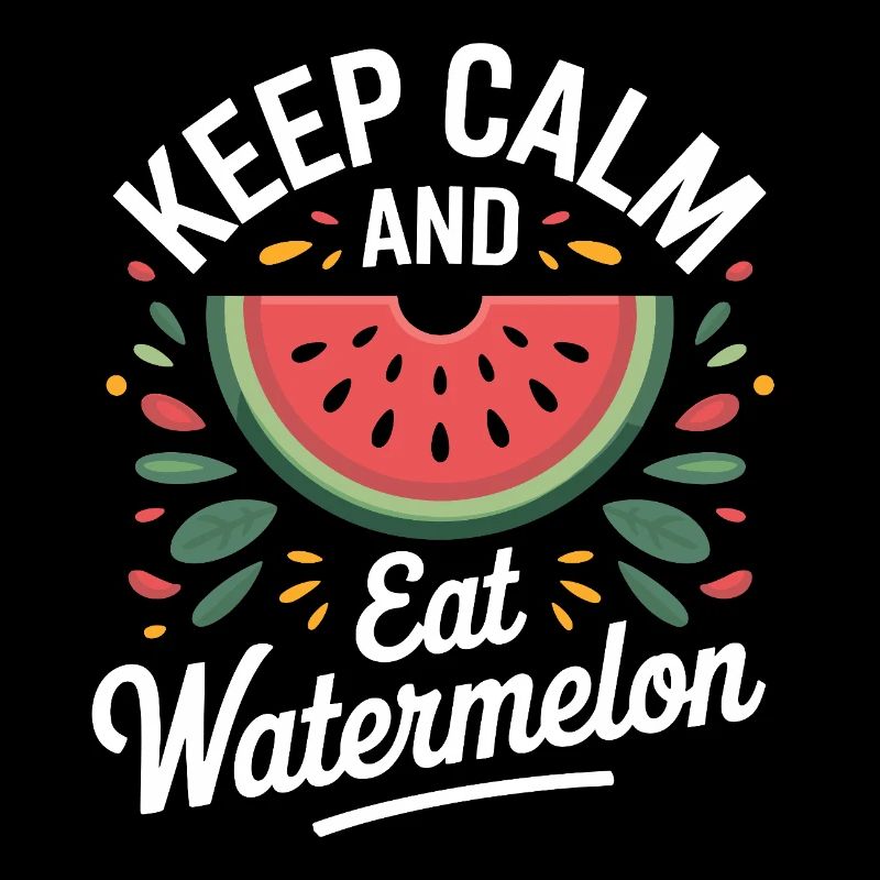 Keep Calm And Eat Watermelon