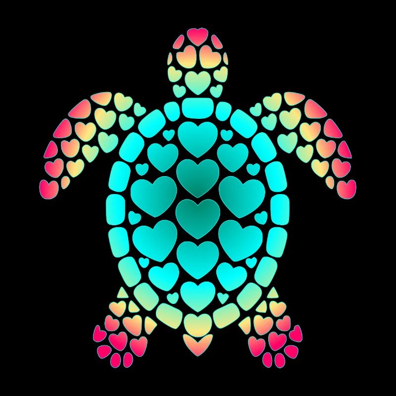 Tortue plongeuse de la Saint-Valentin