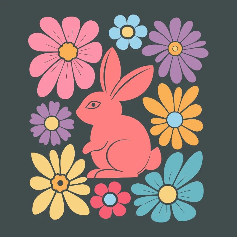 Happy Easter Bunny Boho