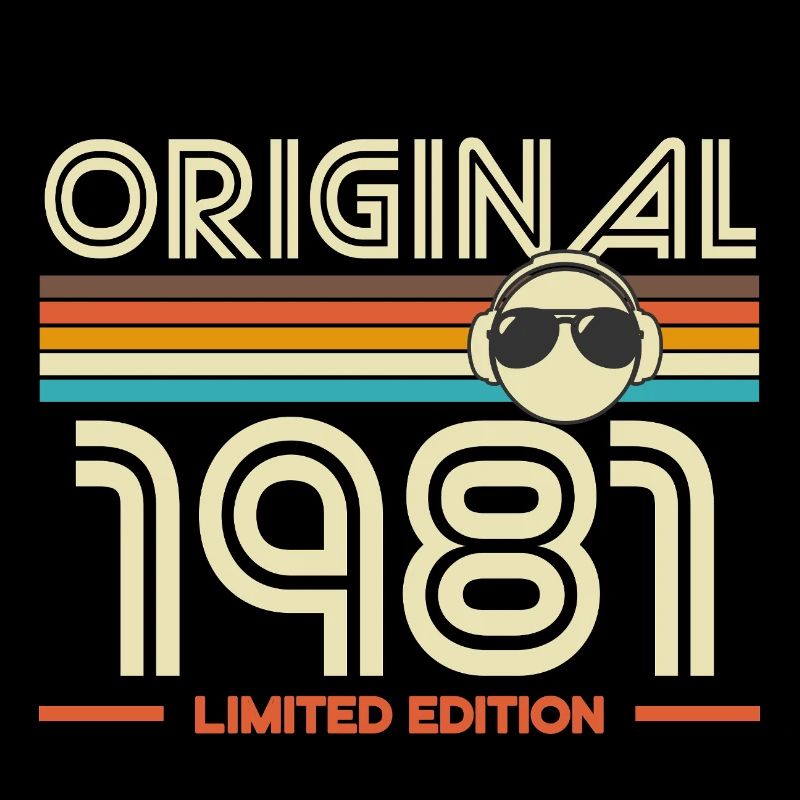 Original 1981 Vintage Édition Limitée