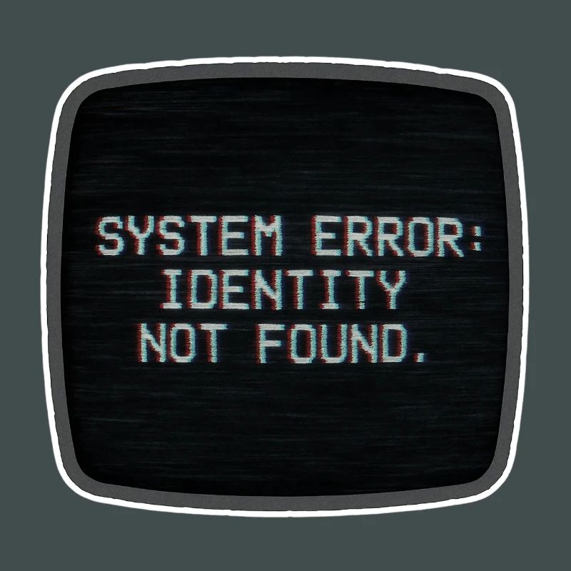 System Error Identity Not Found