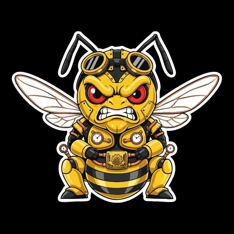 Frelon Steampunk Guerrier Pression et Vapeur