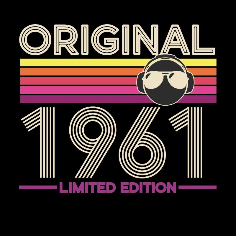 Original 1961 Édition Limitée Retro